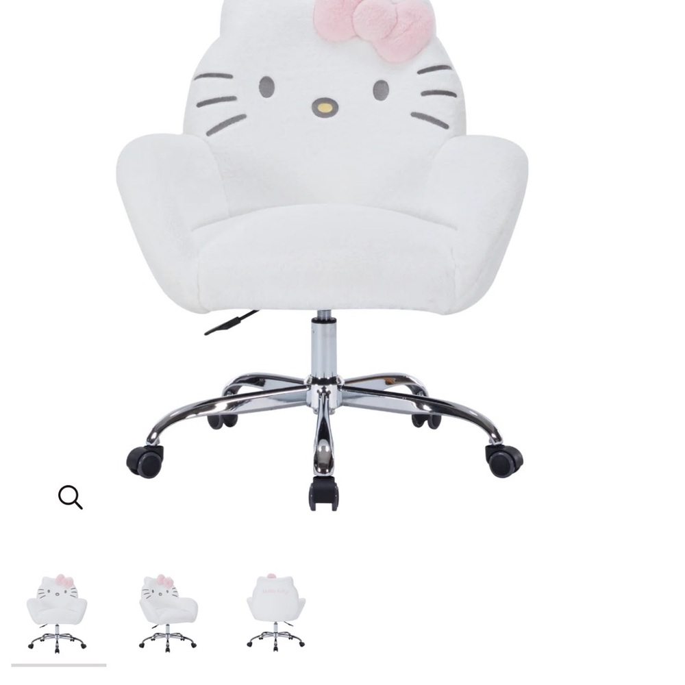 Hello Kitty White Office Chair